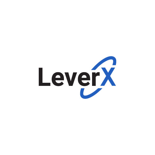 logo firmy leverx